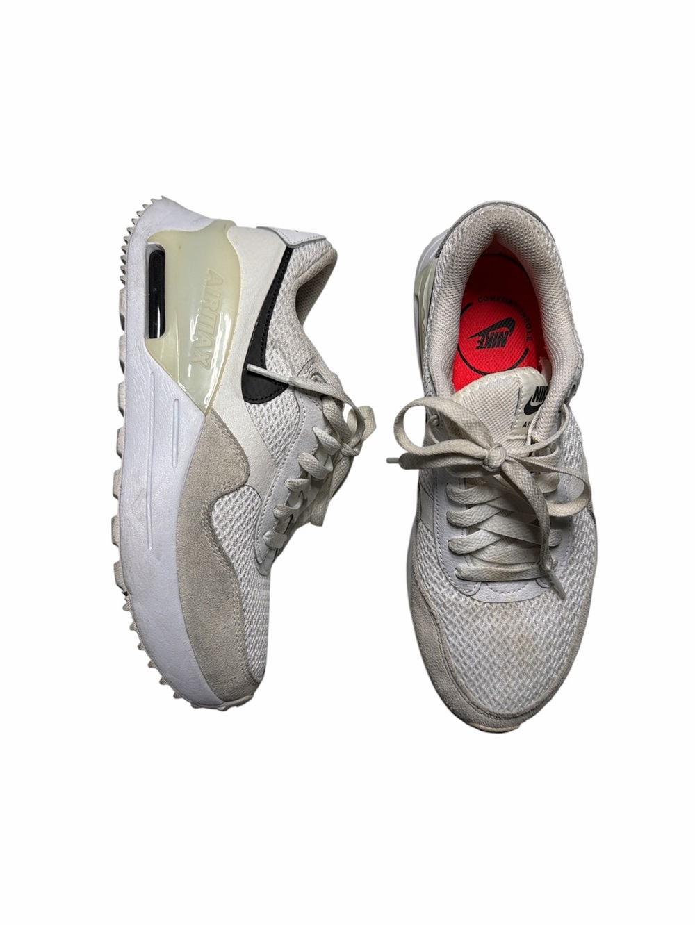 Nike Air Max SYSTM Women’s Shoes Sail White Black Size 7.5